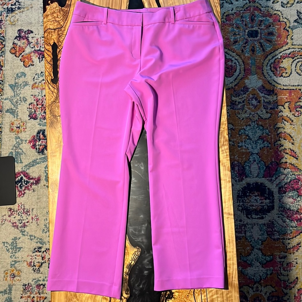 Worthington Perfect Trouser in Lilac Purple Sz 14 petite